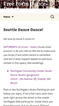 Mobile Screenshot of freeformdancedance.com